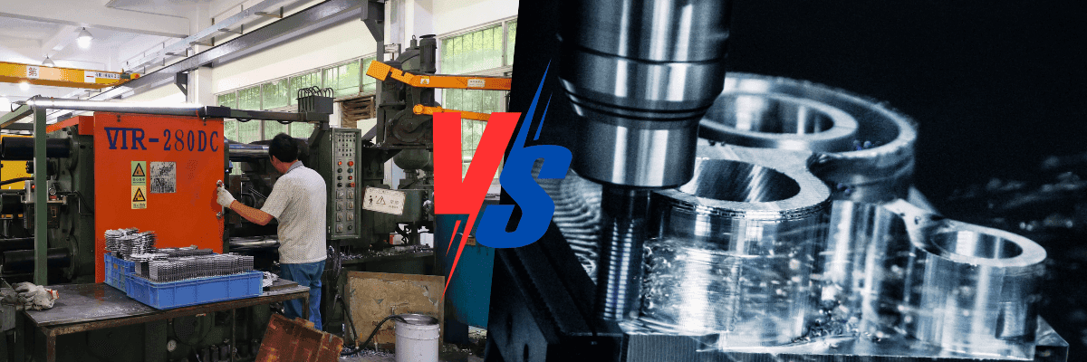 Die Casting vs CNC Machining: A Comparison of Two Metal Manufacturing Processes
