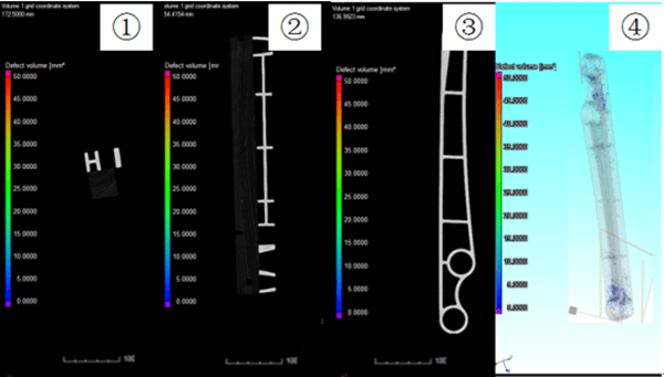 CT Scan of Defect Distribution