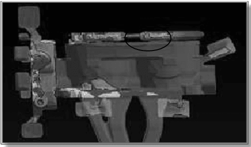Flow Simulation Showing Gas Entrapment