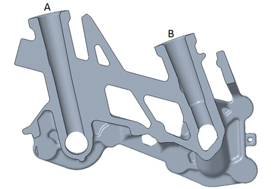 Oil Cooler Cross-Section View