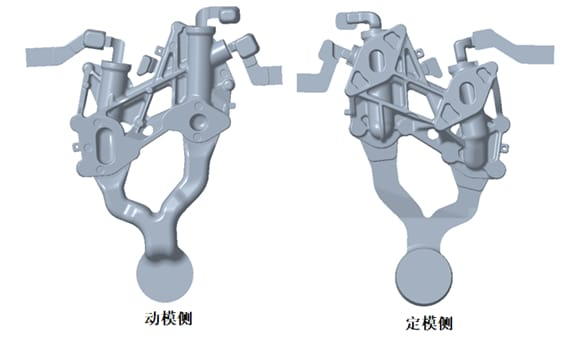 Oil Cooler Full Casting Diagram