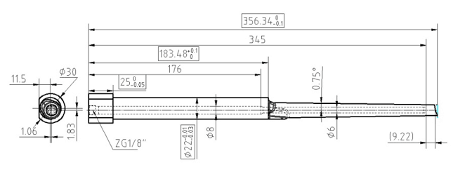 Oil Passage II Core Design Diagram