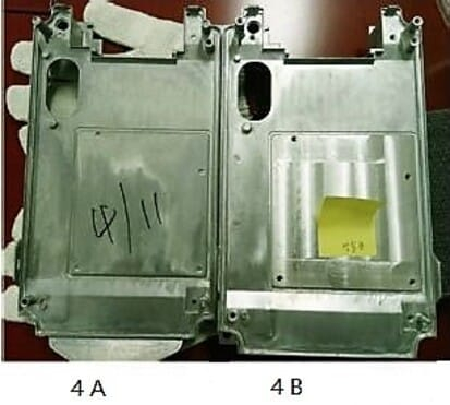 Oxidation causing die-cast surface defects after prolonged exposure