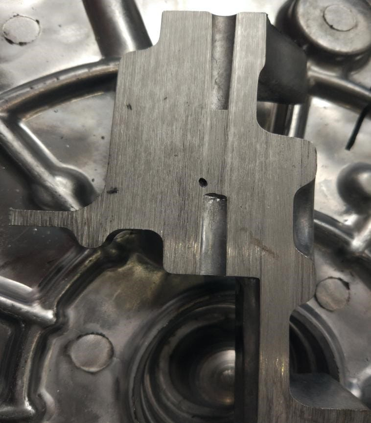 Shrinkage Porosity in Crankcase